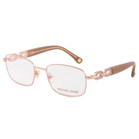 michael kors clear glasses with rose gold|Michael Kors glasses prescription.